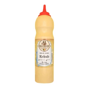 August & Henri Kebab Garlic sauce bottle