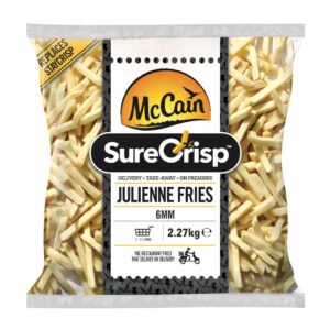 McCains Sure crisp fries 3/8