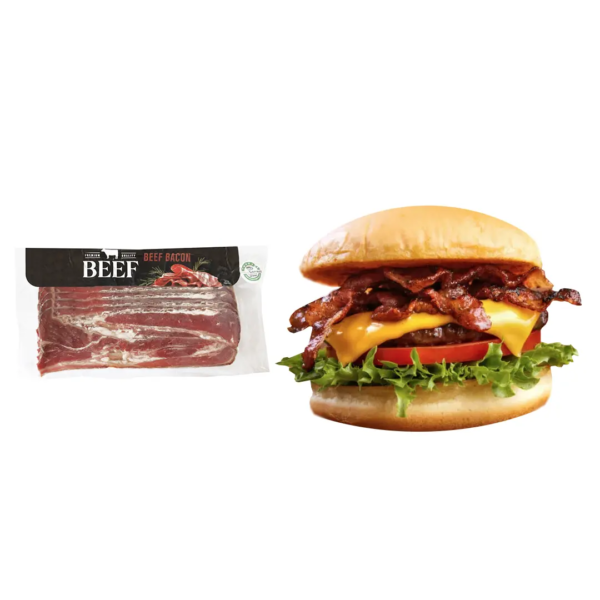 halal beef bacon rasher